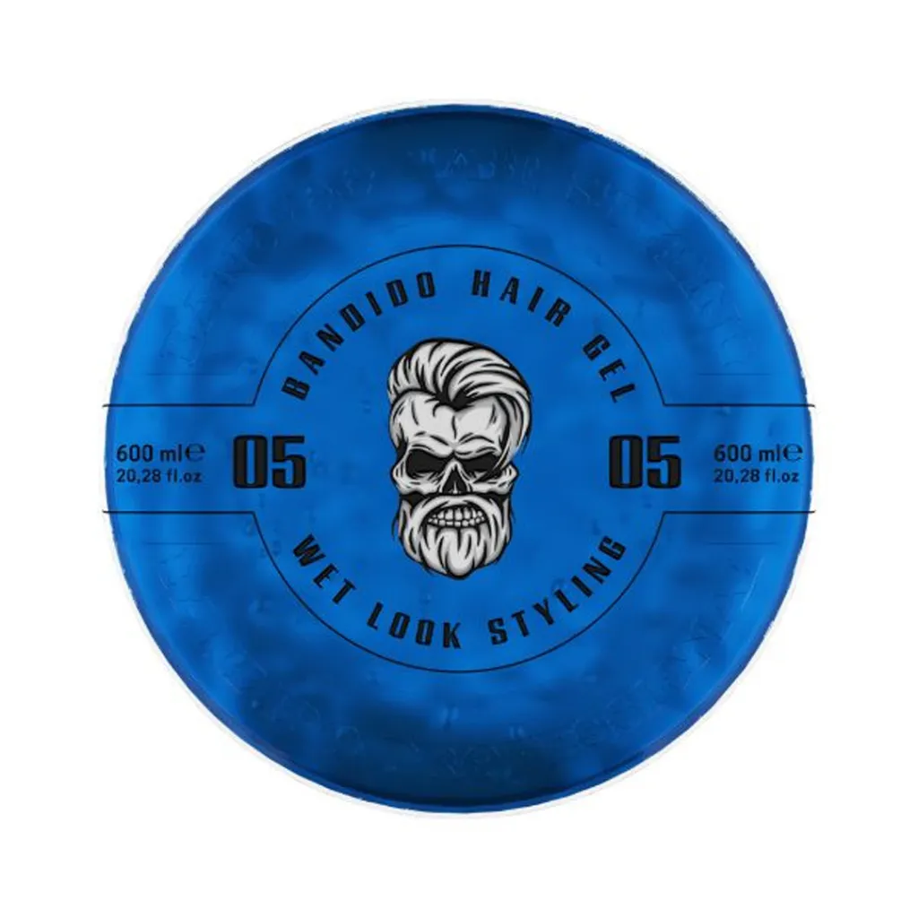 Bandido Hair Gel wet look styling.webp